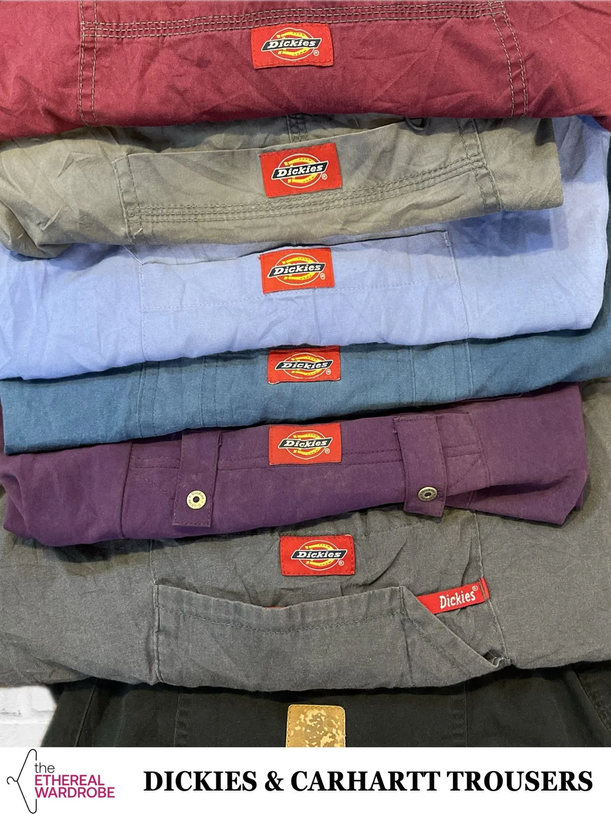 Custom handpick Dickies and Carhartt Trousers 50 Pcs