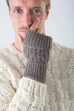 Keith Fingerless Gloves Designer Knitting Pattern